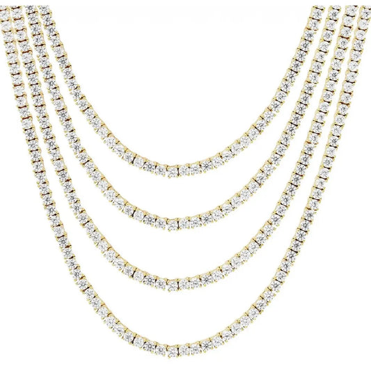 Collier Moissanite Royale