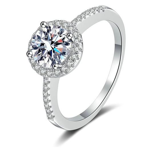 Bague Moissanite Royale