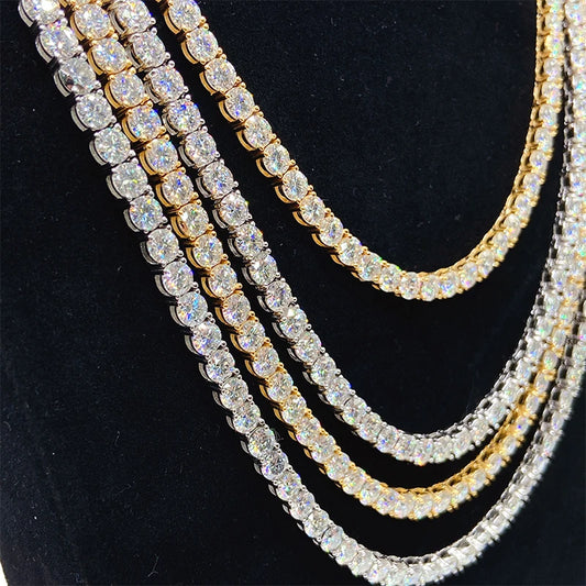 Collier Moissanite Royale