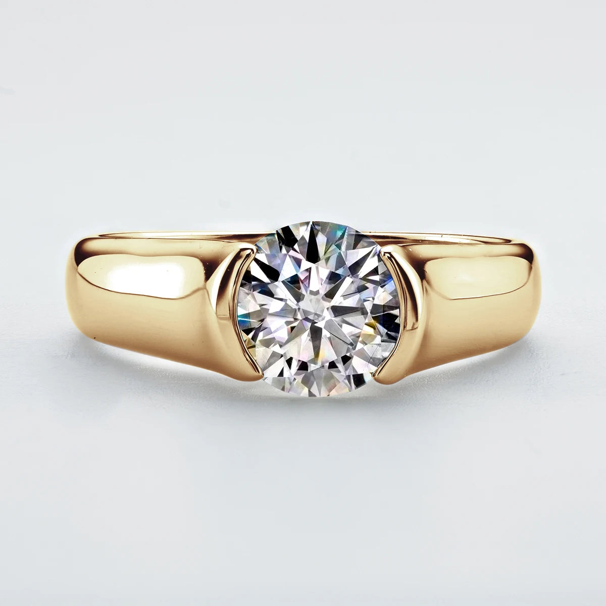 Bague Moissanite Mystique