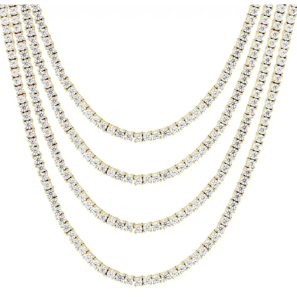 Collier Moissanite Royale