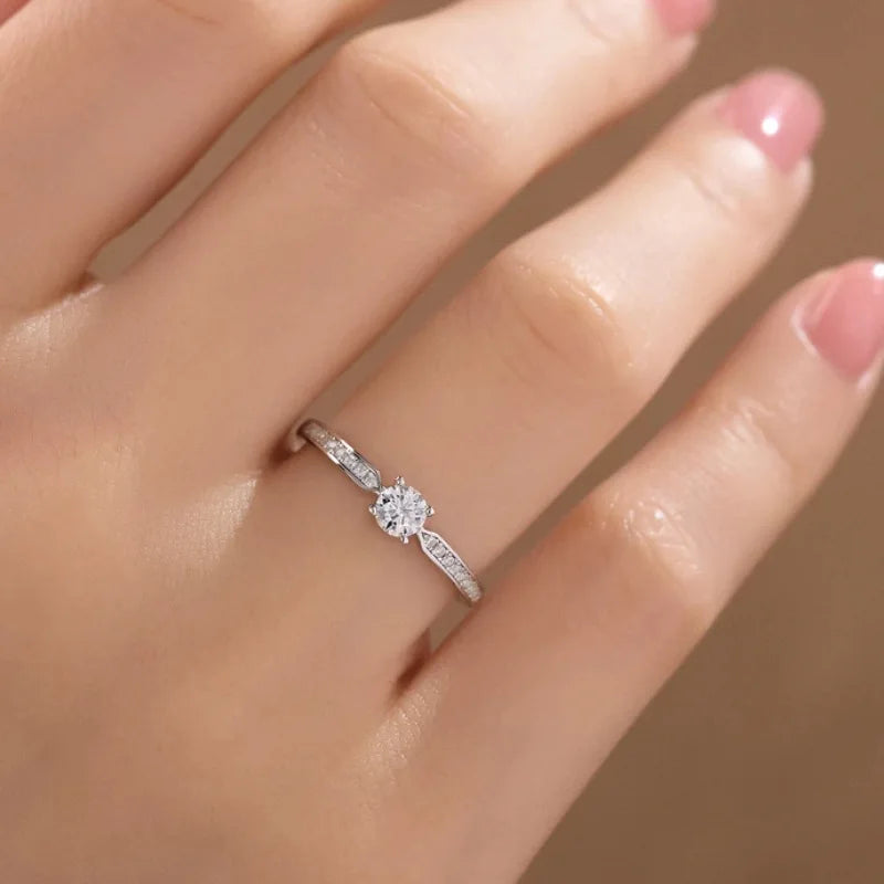 Bague Moissanite Signature