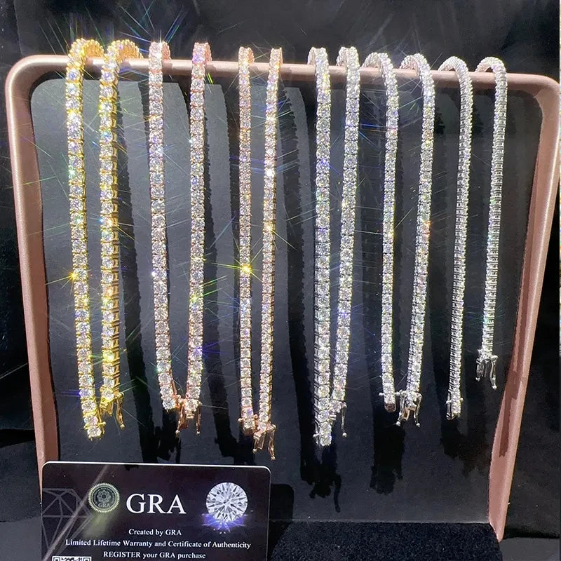 Collier Moissanite Royale